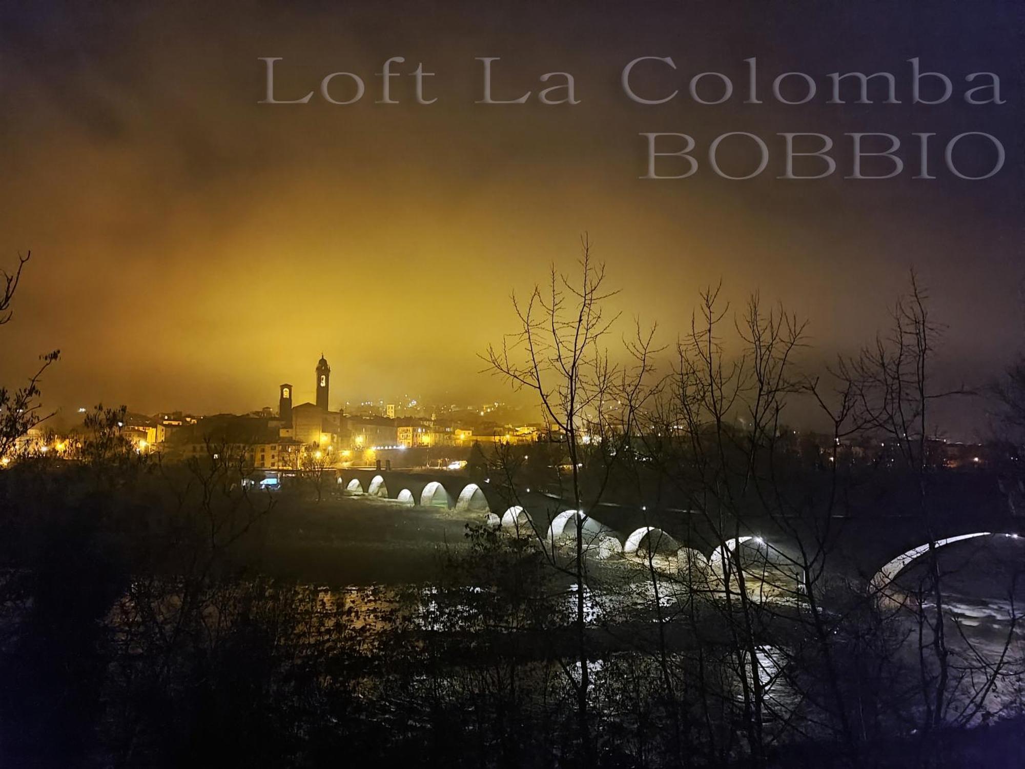 Loft La Colomba Lejlighed Bobbio Eksteriør billede